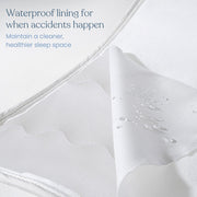 HALO - Universal Breathable Crib Mattress Cover | Crib Mattress Cover - Neutral Furniture