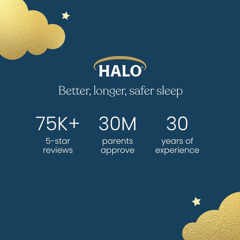 HALO - 100% Cotton Sleepsack Swaddle (TOG 1.5) | Flamingos - Girl - Small