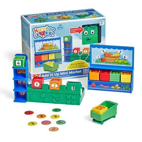 Hand 2 Mind - 2025 Numberblocks Add It Up Mini Market Games & Toys