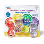 Hand 2 Mind - Express Your Feelings Sensory Bottles - Loved, Surprised, Embarrassed & Silly Games & Toys