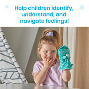 Hand 2 Mind - FEELINGS FAMILY HAND PUPPETS: LOVED, EXCITED, NERVOUS, LONELY & FRUSTRATED