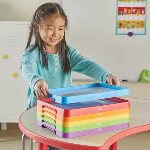 Hand 2 Mind - MAGNETIC DRY - ERASE ACTIVITY TRAYS - SET OF 6 Toys & Games