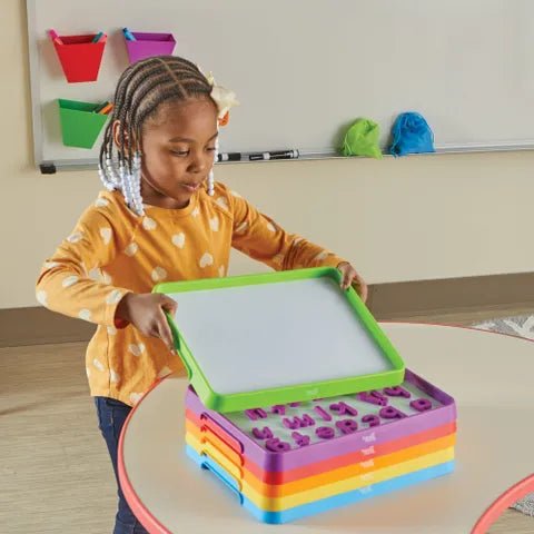 Hand 2 Mind - MAGNETIC DRY - ERASE ACTIVITY TRAYS - SET OF 6 Toys & Games