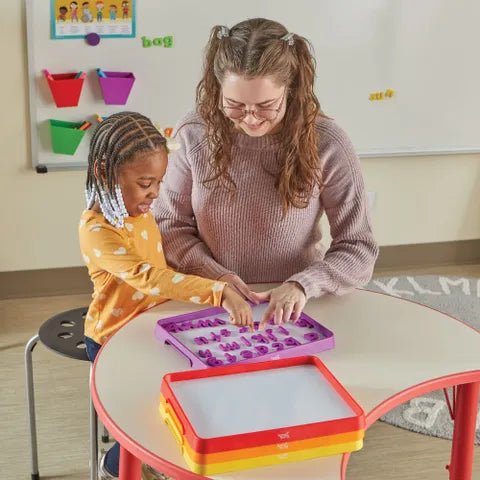 Hand 2 Mind - MAGNETIC DRY - ERASE ACTIVITY TRAYS - SET OF 6 Toys & Games
