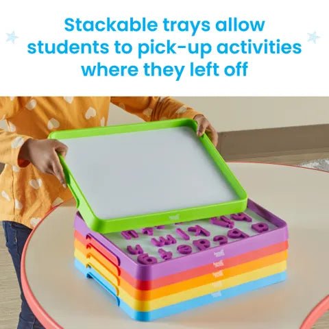 Hand 2 Mind - MAGNETIC DRY - ERASE ACTIVITY TRAYS - SET OF 6 Toys & Games