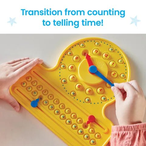 Hand 2 Mind - Numberline Clock Sensory Bubble Popper Games & Toys