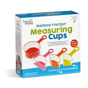 Hand 2 Mind - Rainbow Fraction Measuring Cups (Set of 4) Toys & Games