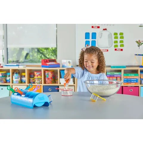 Hand 2 Mind - Rainbow Fraction Measuring Cups (Set of 4) Toys & Games
