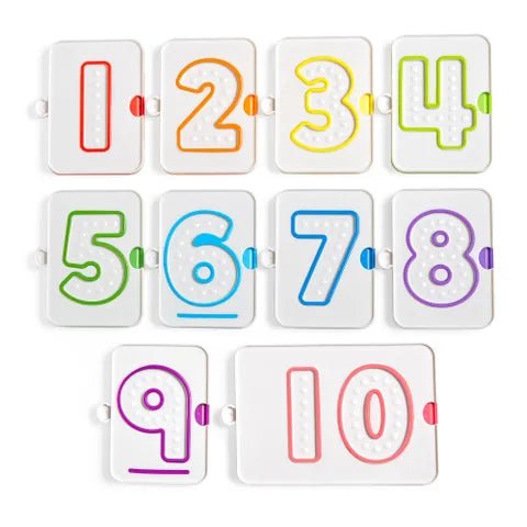Hand 2 Mind - Sensory Number Trays Games & Toys