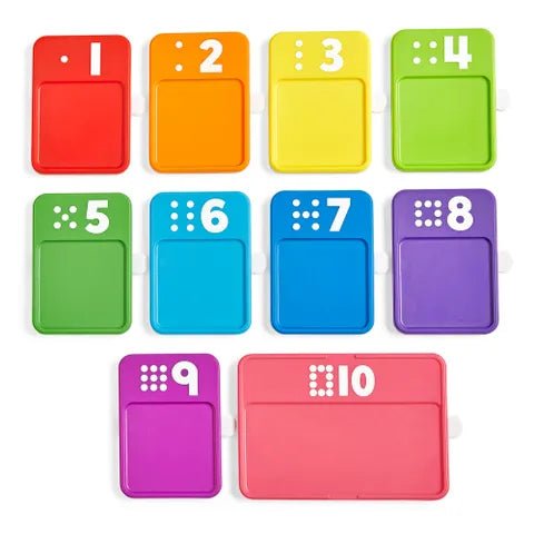 Hand 2 Mind - Sensory Number Trays Games & Toys