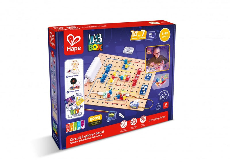 Hape - CIRCUIT EXPLORER BOOST Toys & Games