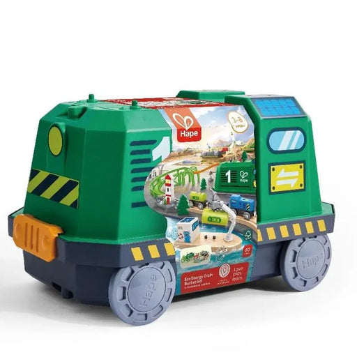 Hape - ECO ENERGY TRAIN BUCKET SET Toys & Games