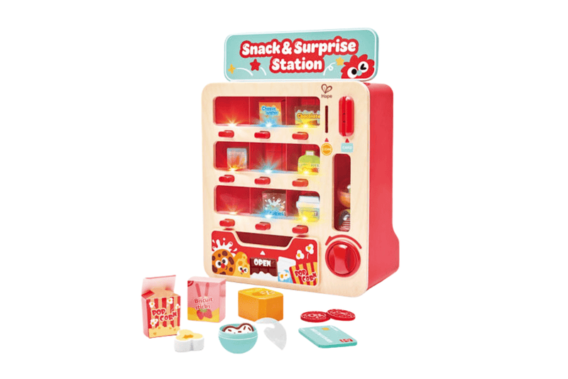Hape Fantastic Vending Machine pretend-play set