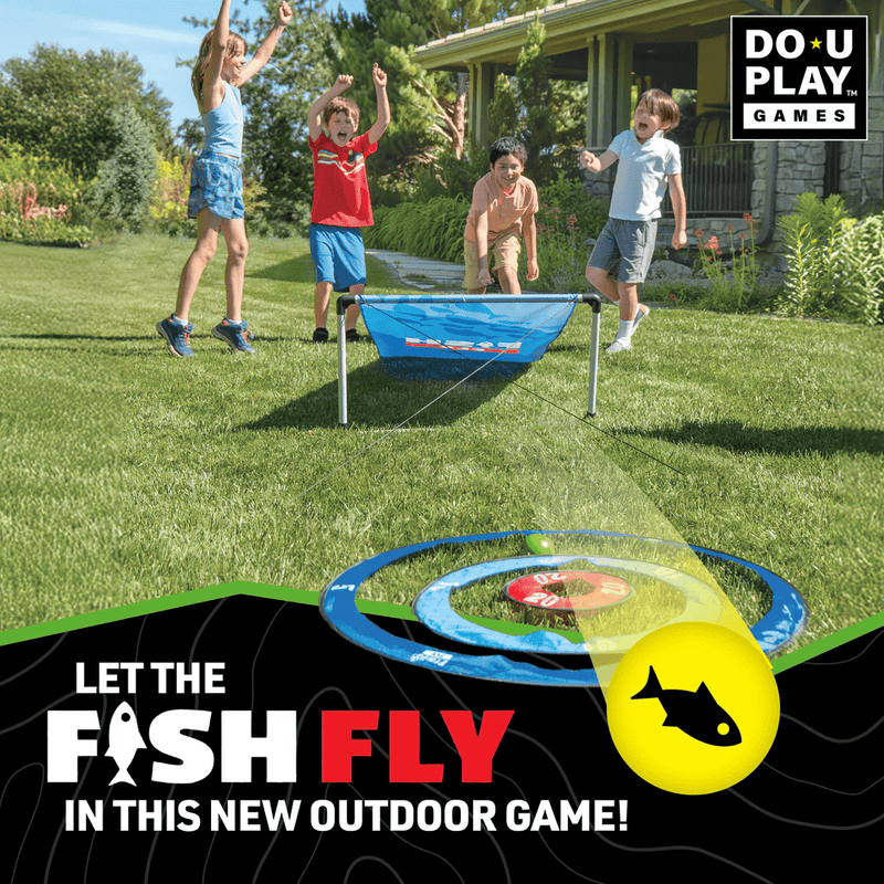 Hape - Fish Fly Yard Game Games & Toys