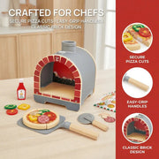 Hape - LIGHT & SIZZLE PIZZA OVEN SET Toys & Games