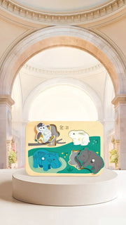 Hape - MET ANIMAL FRIENDS PEG PUZZLE Mother & Baby