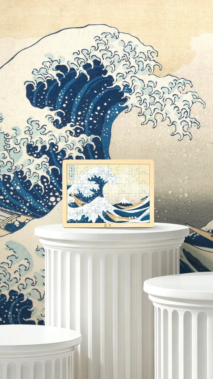 Hape - MET HOKUSAI GREAT WAVE PUZZLE Toys & Games