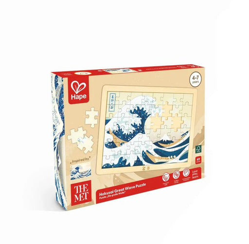 Hape - MET HOKUSAI GREAT WAVE PUZZLE Toys & Games