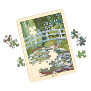 Hape - MET MONET WATER - LILY GARDEN PUZZLE Toys & Games