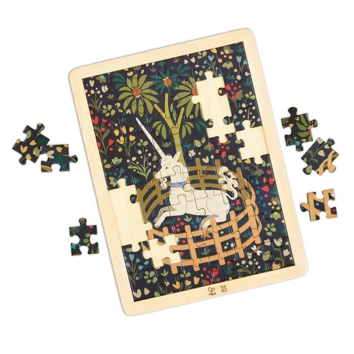 Hape - MET UNICORN IN A GARDEN PUZZLE Toys & Games