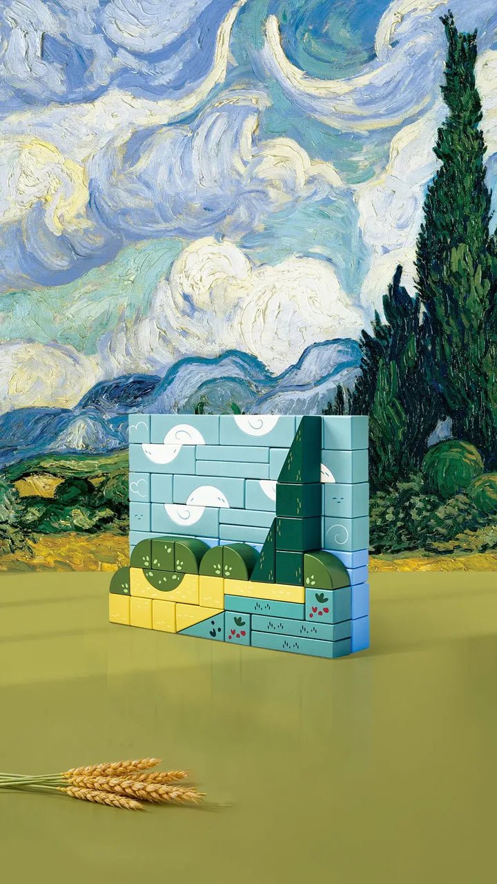 Hape - MET VAN GOGH BUILDING SET Toys & Games