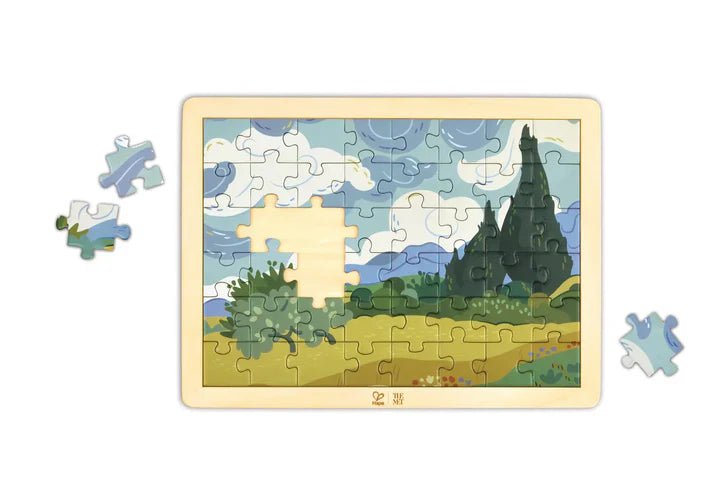 Hape - MET VAN GOGH CYPRESSES PUZZLE Toys & Games