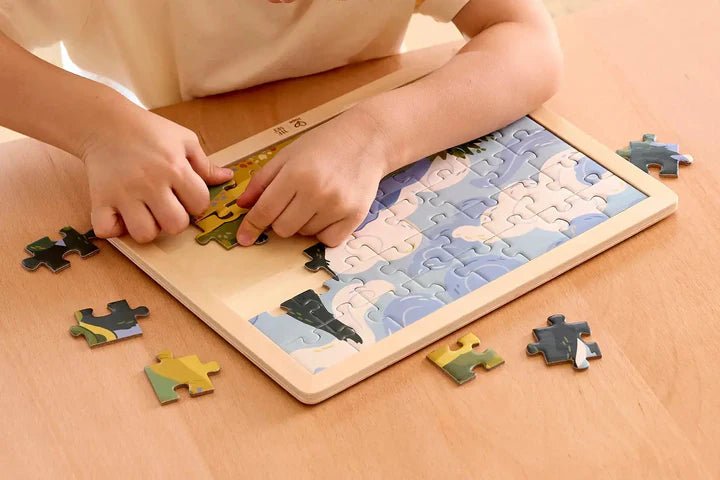 Hape - MET VAN GOGH CYPRESSES PUZZLE Toys & Games