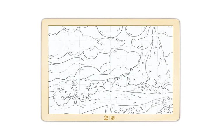 Hape - MET VAN GOGH CYPRESSES PUZZLE Toys & Games