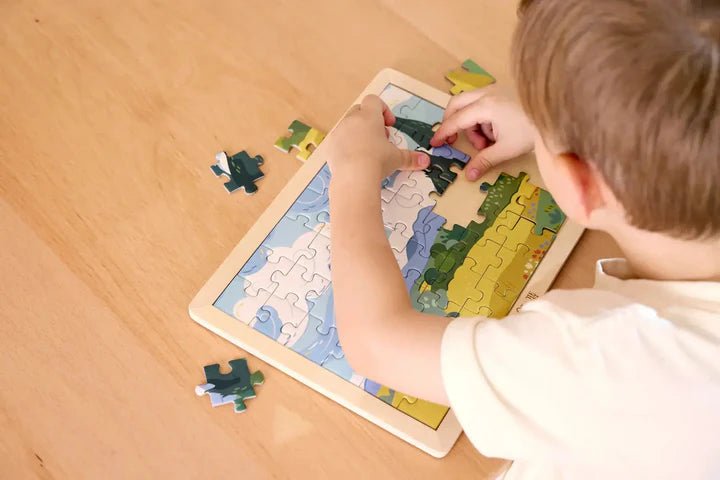 Hape - MET VAN GOGH CYPRESSES PUZZLE Toys & Games