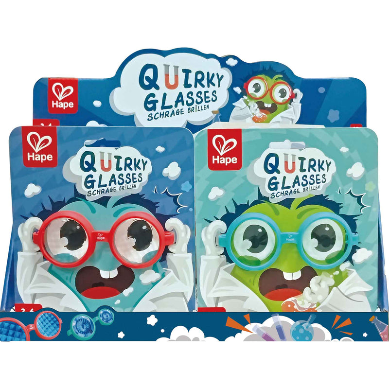 Hape Quirky Glasses 10-piece display with 2 assorted styles
