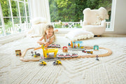 Hape - RAILWAY CRANE CONSTRUCTION Games & Toys