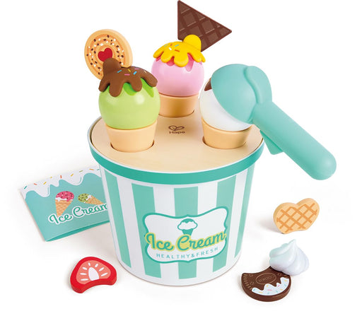 Hape - SCOOP & SERVE ICE CREAM SET Games & Toys