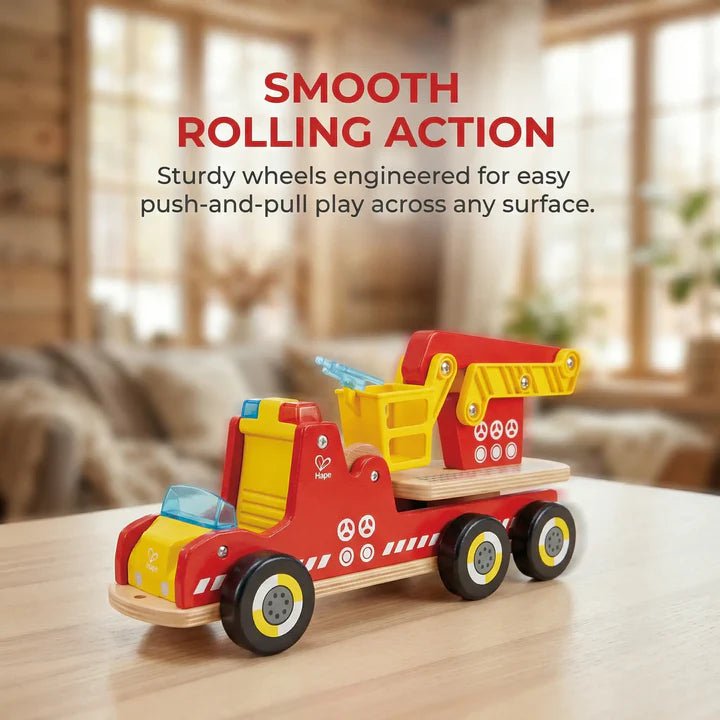 Hape - SIREN & LIGHTS FIRE TRUCK Toys & Games