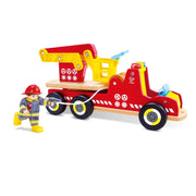 Hape - SIREN & LIGHTS FIRE TRUCK Toys & Games