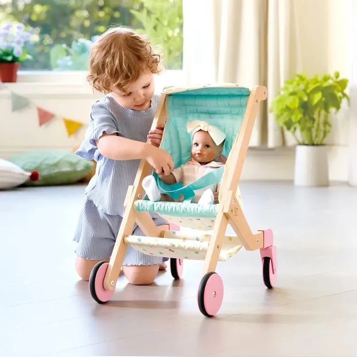 Hape - SWEET WALKS DOLL STROLLER Toys & Games
