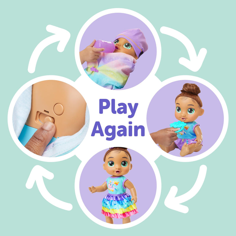 Hasbro - Baby Alive - Baby Grows UP Brnh - Sophia Toys & Games