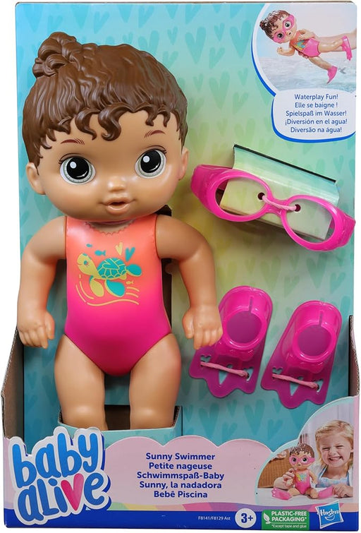 Hasbro - BABY ALIVE - SUNNY SWIMMER - BRNH Toys & Games