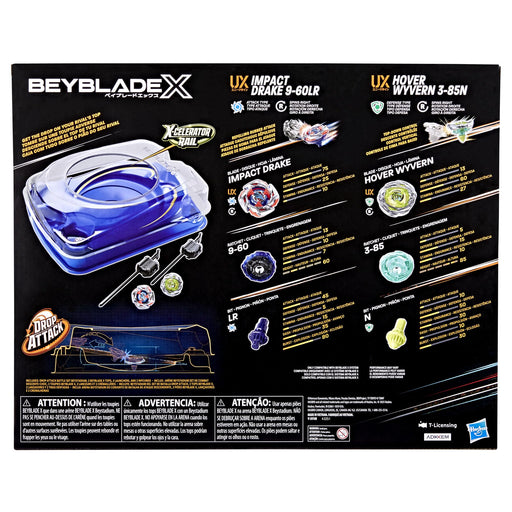 Hasbro - BEYBLADE - BBX DROP ATTACK BATTLE SET Toys & Games