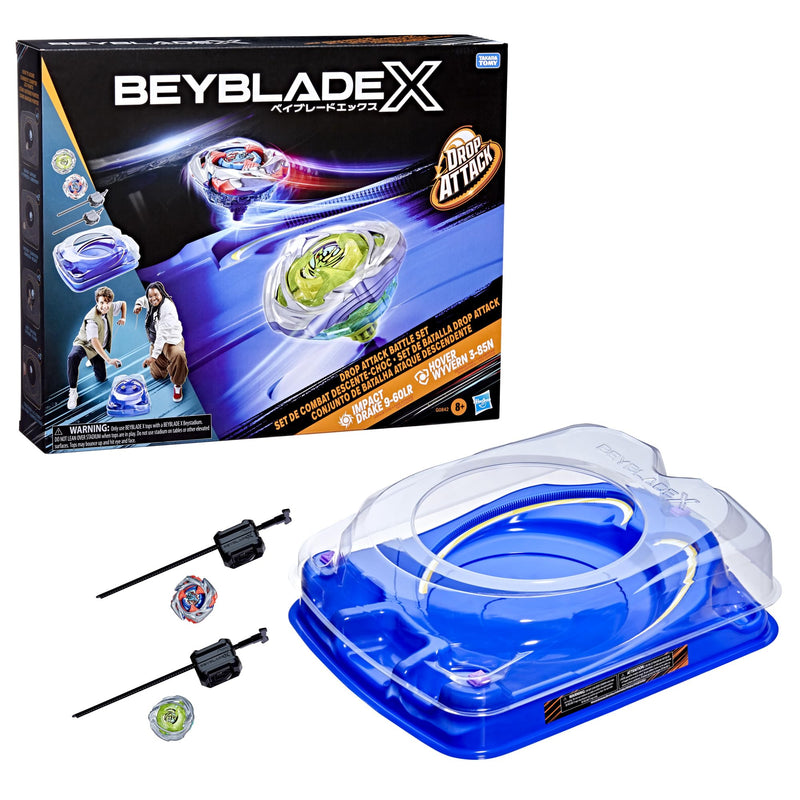 Hasbro - BEYBLADE - BBX DROP ATTACK BATTLE SET Toys & Games