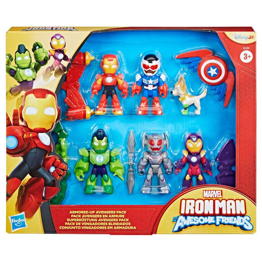 Hasbro - MARVEL - IRONMAN & FRIENDS - ARMORED UP AVENGERS PACK Toys & Games