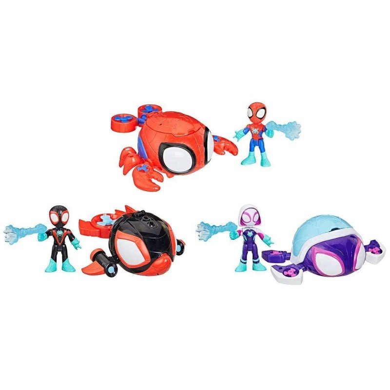 Hasbro - MARVEL - SPIDEY & FRIENDS - WATERWEBS VEHICLE ASST Toys & Games