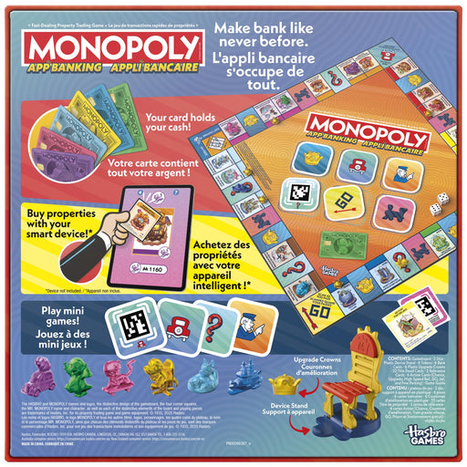 Hasbro - MONOPOLY - APP BANKING Toys & Games