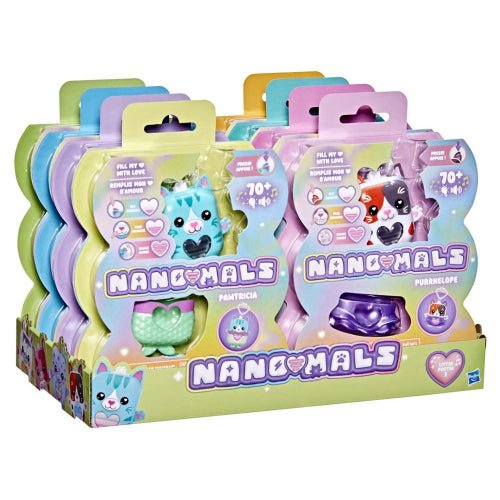 Hasbro - Nanomals - Base and Outfit Assortment Toys & Games
