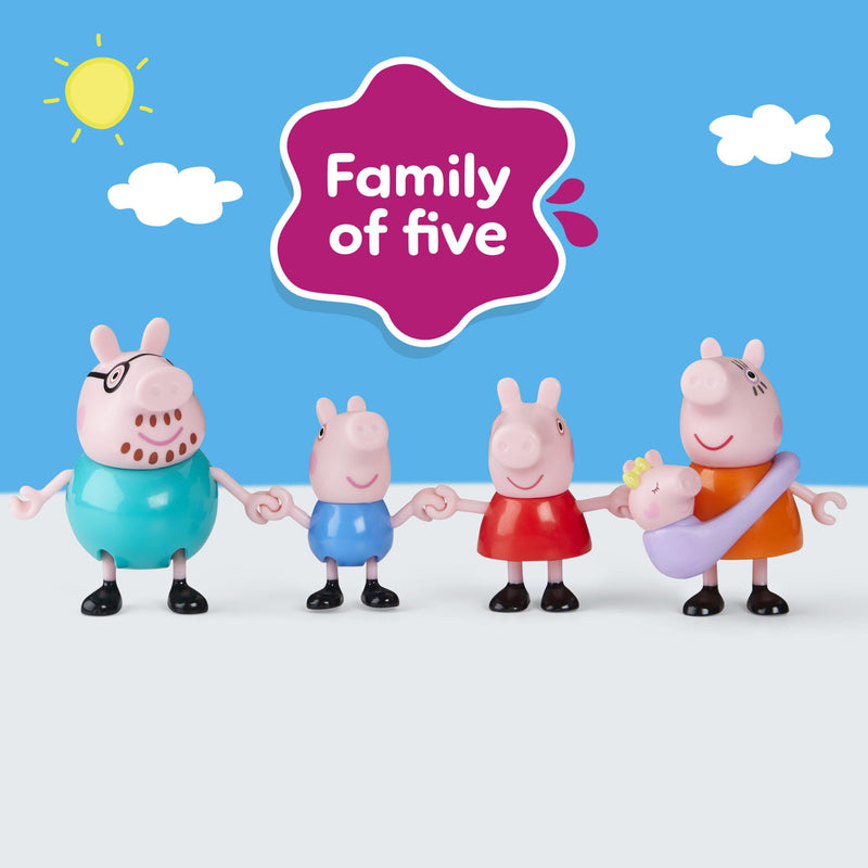 Hasbro - PEPPA PIG - PEPPAS FAMILY PACK Toys & Games