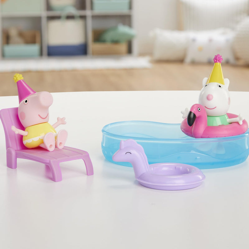 Hasbro - PEPPA PIG - PEPPAS POOL PARTY SET Toys & Games
