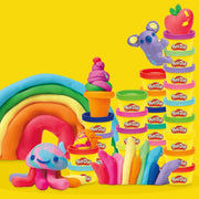 Hasbro - PLAY - DOH - SUPER RAINBOW FAVORS 50pk Games & Toys