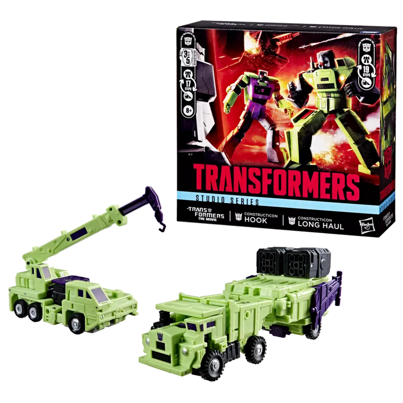 Hasbro - TRANSFORMERS - GEN STUDIO SERIES CONSTRUCTION Toys & Games