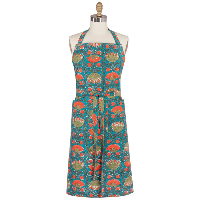 Heirloom - Apron Block Print Allure Home & Kitchen