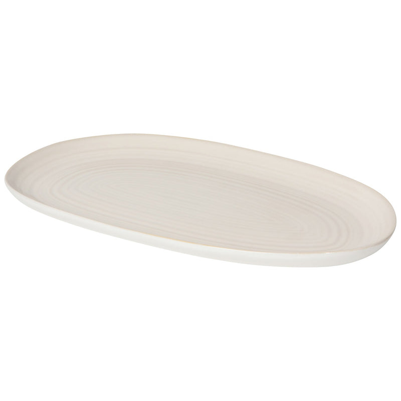 Heirloom - Aquarius Oyster Oval Platter 10.5 Inch Home & Kitchen