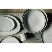 Heirloom - Aquarius Sage Oval Platter 10.5 Inch Home & Kitchen